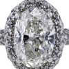 3.02 ct. Oval Cut Halo Ring #4