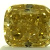 1.03 ct. Cushion Modified Loose Diamond, Fancy Vivid Yellow, SI1 #1