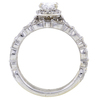 1.03 ct. Oval Cut Bridal Set Ring, D, SI2 #4