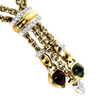 2.85 - 3.00 ct. Tourmaline and 2.55 - 2.70 ct. Diopside and Diamond Necklace #2