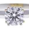 1.05 ct. Round Cut Solitaire Ring, G, SI2 #4