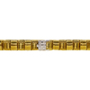 One Roberto Coin 18K Gold and Diamond Appassionata One-Row Woven Bracelet & One 18K Dangle Charm Bracelet with Diamond Accents #4