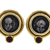 BVLGARI Roman Coin Earrings #1
