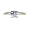 1.01 ct. Round Cut Solitaire Ring, F, VS2 #4