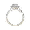 1.01 ct. Round Cut Bridal Set Ring, E, SI2 #4