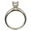 1.32 ct. Emerald Cut Bridal Set Ring, F, SI1 #4
