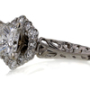 1.56 ct. Princess Cut Bridal Set Ring #4