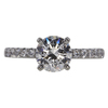 1.02 ct. Round Cut Solitaire Ring, E, VVS2 #3