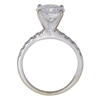 2 ct. Round Cut Solitaire Ring, H, SI2 #4