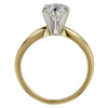 0.92 ct. Round Cut Solitaire Ring, H, SI1 #4
