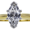0.80 ct. Marquise Cut Solitaire Ring, E, VVS2 #4