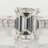 1.00 ct. Emerald Cut Solitaire Ring #1