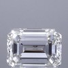 1.28 ct. Emerald Cut Bridal Set Ring, H, VVS1 #1