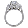 2.00 ct. Round Cut 3 Stone Ring, D, SI1 #3