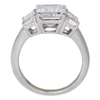 3.02 ct. Emerald Cut Bridal Set Ring, F, VS1 #4