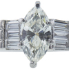 1.01 ct. Marquise Cut Solitaire Ring, K, I1 #4