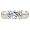 1.17 ct. Oval Cut Solitaire Ring, G, SI1 #3