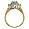 1.05 ct. Oval Cut 3 Stone Ring, H, SI1 #3