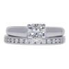 0.8 ct. Radiant Cut Bridal Set Tiffany & Co. Ring, G, VVS2 #3