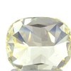 2.14 ct. Cushion Cut 3 Stone Ring, Fancy Light Yellow, VVS1 #2