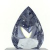 0.54 ct. Pear Loose Diamond, Fancy Intense Blue, I1 #2