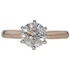 1.09 ct. Round Cut Solitaire Ring, J, I2 #3