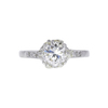 0.9 ct. Round Cut Solitaire Ring, I-J, SI2 #2