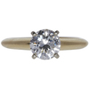 1.04 ct. Round Cut Solitaire Ring, G, SI1 #3