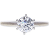1.03 ct. Round Cut Solitaire Ring, F, SI1 #3