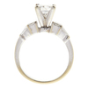 1.42 ct. Princess Cut Bridal Set Ring, F-G, I1 #2