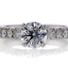 1.01 ct. Round Cut Solitaire Ring #1