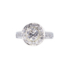 0.95 ct. Round Cut Halo Ring, I-J, SI1-SI2 #2