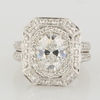 2.29 ct. Oval Cut Halo Ring #1