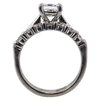 1.01 ct. Radiant Cut Bridal Set Ring, D, SI1 #4