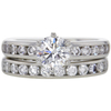 0.77 ct. Round Cut Bridal Set Tiffany & Co. Ring, G, VS1 #3