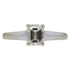 1 ct. Emerald Cut Solitaire Ring, K, SI1 #3