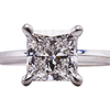 Lab Grown Diamond, 3.03 ct. Princess Cut Solitaire Ring, E, VVS2 #1