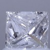 1.01 ct. Princess Cut Halo Ring, F, I1 #2