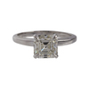 2.1 ct. Asscher Cut Solitaire Ring, J, VS2 #3