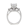 2.03 ct. Princess Cut 3 Stone Ring, H, VS2 #4