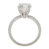 3.01 ct. Round Cut Solitaire Ring, J, SI2 #4