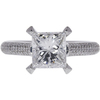 2.12 ct. Princess Cut Solitaire Ring, D, SI1 #3