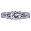 1.02 ct. Round Cut Solitaire Ring, F, VS2 #3
