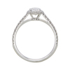 0.64 ct. Oval Cut Bridal Set Tiffany & Co. Ring, F, VVS2 #3