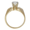 1.08 ct. Round Cut Solitaire Ring, J, I1 #4