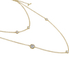 Elsa Peretti® by Tiffany & Co., Diamonds by the Yard® Sprinkle Necklace- 18k gold with 12 round brilliant diamonds. 36 long.  estimated total diamond weight 4.40 Carats #2