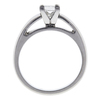 0.66 ct. Princess Cut Bridal Set Ring, H-I, VVS2 #3