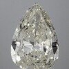 2.09 ct. Pear Cut 3 Stone Ring, L, I1 #1