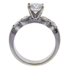 1.07 ct. Round Cut Solitaire Ring, H, I1 #3