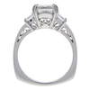 1.52 ct. Princess Cut 3 Stone Ring, F, VS1 #4